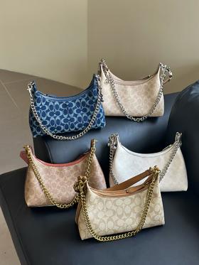 寇驰老花Juliet经典老花复古月牙包