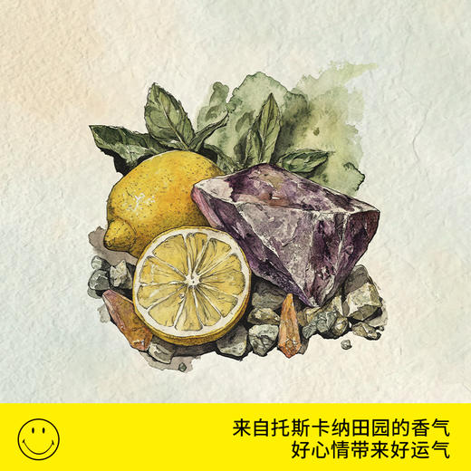 【祝安】smiley笑脸重塑能量水晶石精油扩香石香薰送礼生日礼盒 商品图3