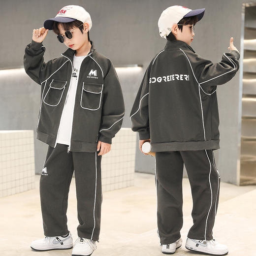 儿童装男童春装套装2025新款中大童春秋款运动帅气春季男孩洋气潮 商品图4