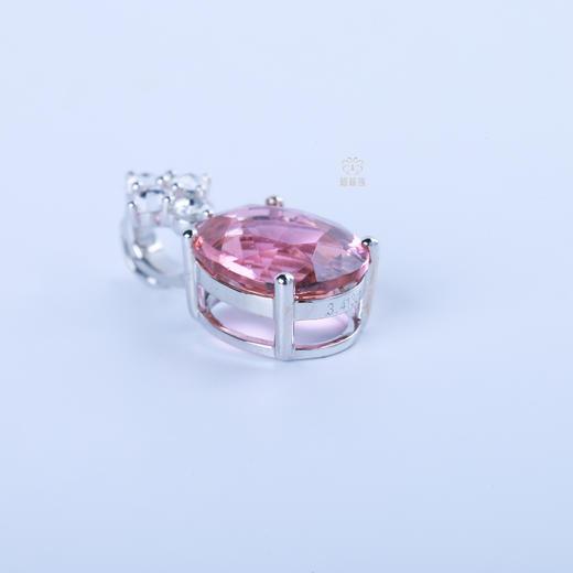 【粉色佳人】粉碧玺挂坠    CB2508131 商品图2