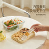 kimscook玻璃饭盒上班族微波炉加热便当盒专用保鲜盒餐盒带盖分隔 商品缩略图5