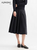 【立体压褶】阿菁娜知识分子风律动高腰通勤百褶半身裙F30Q213018 商品缩略图1