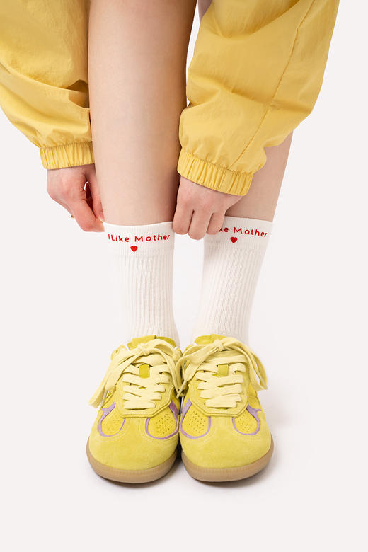 靴下物白色袜子春秋薄款精梳棉中筒袜女运动黑色短袜女士无骨袜 商品图5