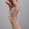 ARSIS｜晶石系列 粉黛桃花·粉水晶串珠手链 商品缩略图2