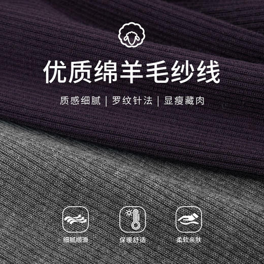 【商场同款】CNR5898 “ 动感开衫 ” 上身显瘦10斤 双向拉链两色开衫 大弹力针织衫 商品图11