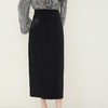 「自」全新升级【铂金会员174/天猫229/差价55】(10421)洛诗琳新款优雅开叉半身裙2025秋季高腰显瘦通勤包臀裙女 商品缩略图4