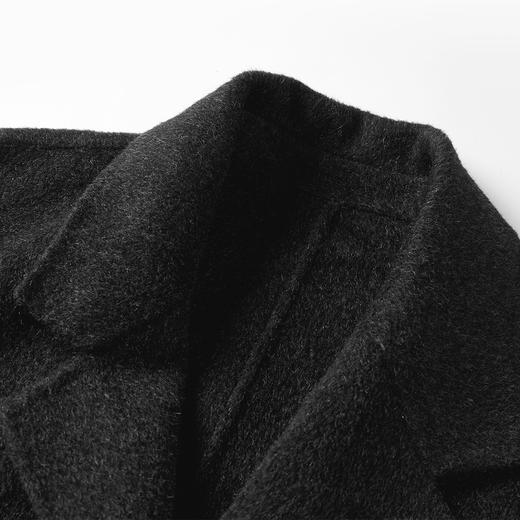 NPC潮牌【雅丹风】重磅850克100%绵羊毛廓形长款毛呢大衣男NP48TJ42 商品图2