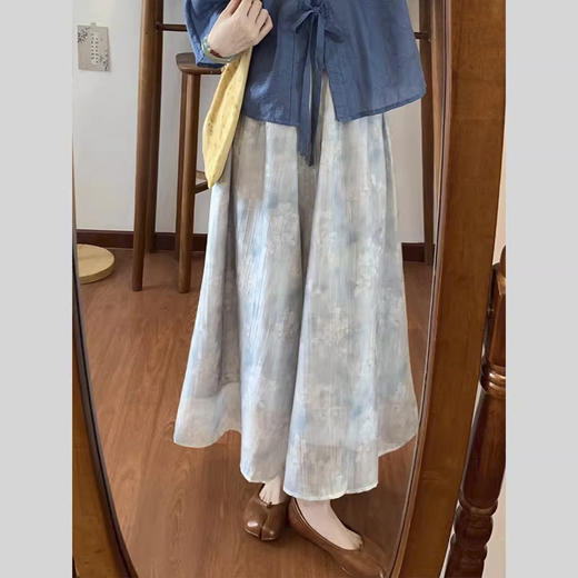 裁缝学苑AH54新中式圆领系带小衫纸样女装国风半裙套装打版裁剪 商品图2