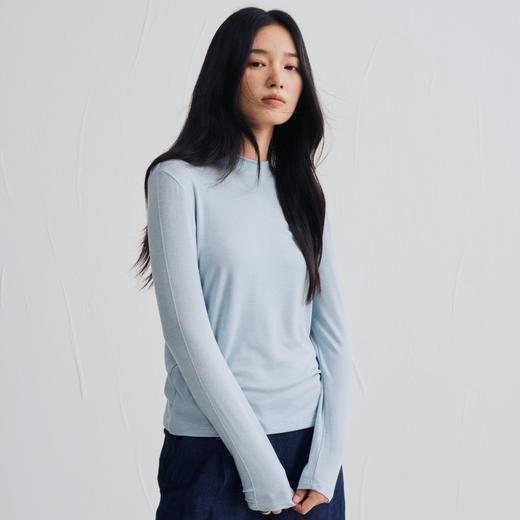 天丝羊毛醋酸打底衫 商品图3