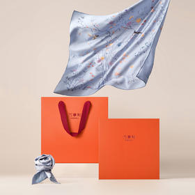 万事利“莺初语”丝巾礼盒（中方巾+斜巾）