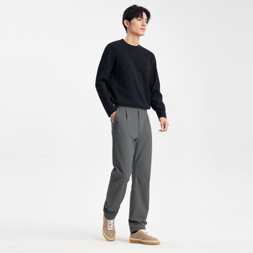 【抗静电&防泼水】圣得西男士5A级抑菌羽绒裤2025秋新款直筒长裤 商品图12