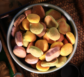 下架【恩点】巧果|彩色巧果200g/盒|散称巧果500g/份|七夕限定 手工制作 老味道哦【自提】