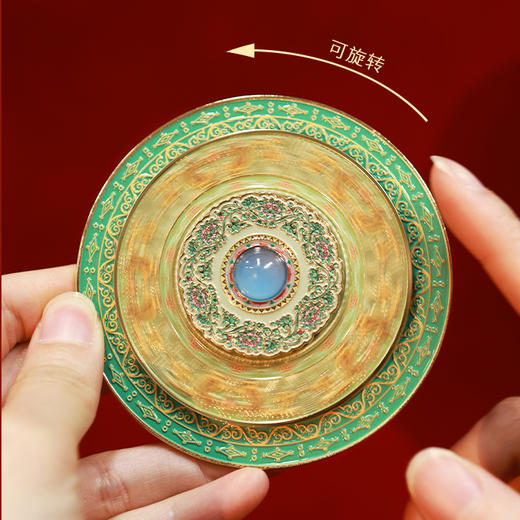 常沙娜敦煌艺术冰箱贴  敦煌艺术鸣凤流光·旋转冰箱贴·鸣凤流沙冰箱贴 商品图4