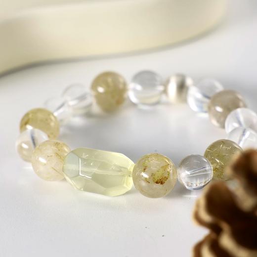 ARSIS｜晶石系列 纳财流金·黄水晶串珠手链 商品图5