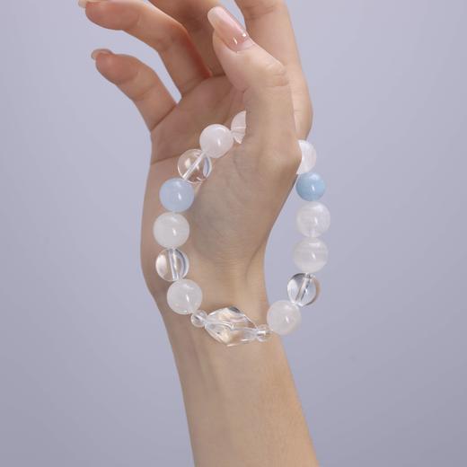 ARSIS｜晶石系列 纯净疗愈·白水晶串珠手链 商品图2