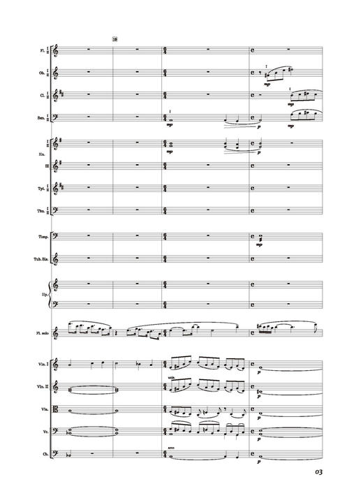 长笛协奏曲 金复载作曲 上海音乐出版社 商品图3