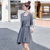 HR CPYY9025优雅风连衣裙套装西装款吊带连衣裙两件套 商品缩略图3