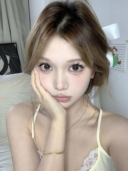 Funnygirl 半年抛 来财棕 直径14.5mm着色13.85mm 商品图0