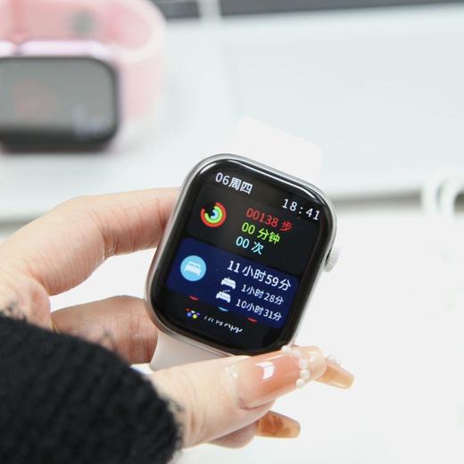 【华为鸿蒙合作品牌】sayrelances 塞尔兰斯 · V10 Pro MAX智能运动手表 苹果/安卓双通用 运动健康检测蓝牙通话多功能，下单额外赠送表带一条【赠送表带随机发货】 商品图4