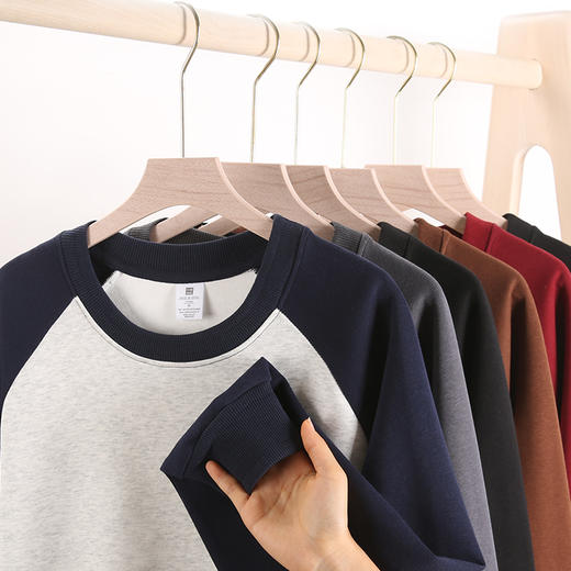 新热卖！JEEP SPIRIT【刺绣拼色卫衣 】男女同款 宽松不紧绷 休闲时尚显瘦 商品图2