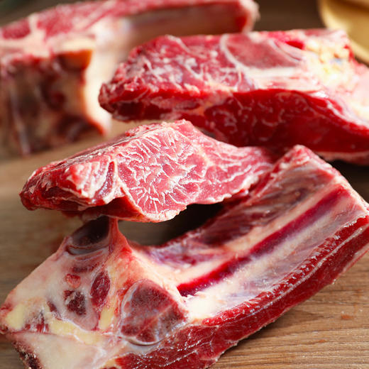【大块原切】青草家 进口牛肋骨 4斤 肉质鲜美 商品图2