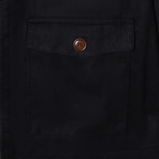 25F056SDSA男士春秋新款痞帅男装潮牌多口袋拉链翻领衬衫外套百搭网红款 商品图3