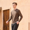半身缘男装 秋季休闲商务舒适百搭毛衫253312M01210010 商品缩略图2