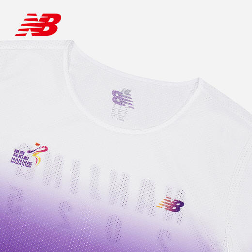 NEW BALANCE/NB南马限定系列男女款运动跑步舒适短袖T恤 商品图5
