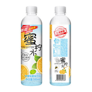 依能 蜜柠水 添加蜂蜜 柠檬味饮料 500ml*24瓶 塑膜量贩装 商品图5
