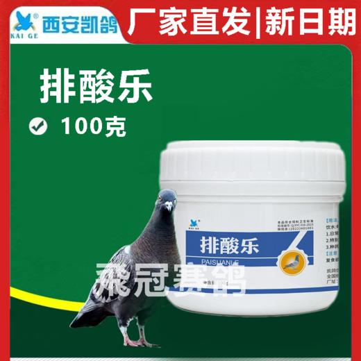 凯鸽排酸乐排酸宝100克赛信鸽子保健日常 商品图0