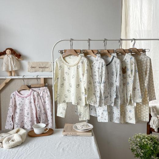 西蒙日记莱卡棉儿童无骨家居服CY82LK（两套起拍 单拍不发货）★ 商品图2