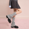 【绵羊毛】三彩2025新款秋冬慵懒风绒感拉毛针织袜套保暖小腿袜女 商品缩略图1