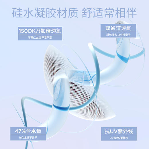 moody疯狂动物城合作硅水凝胶系列橄榄黑美瞳 日抛10片彩色隐形眼镜 商品图3