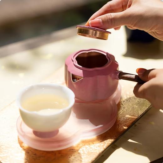 朱炳仁铜 | 笑颜如花茶礼套装 商品图3
