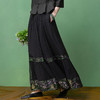 【林栖设计小店】桑蚕丝半身裙提花优雅百搭宽松显瘦2025秋季新款裙子女T1953301 商品缩略图5