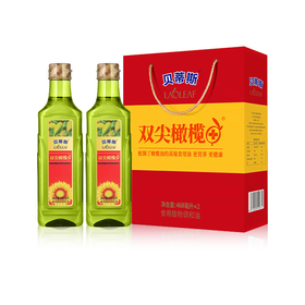 【C】贝蒂斯-双尖橄榄（葵花橄榄）礼盒装468ml*2