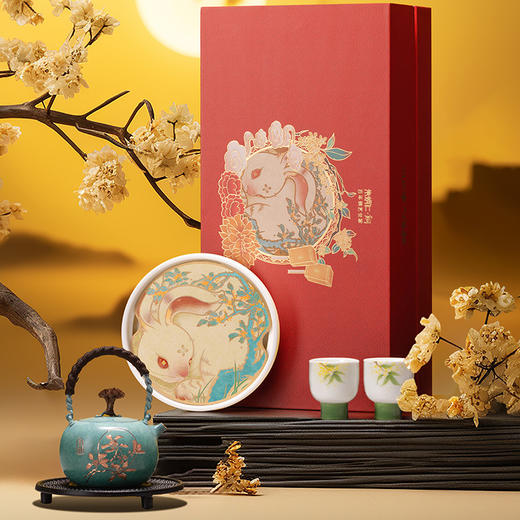 朱炳仁铜 | 月见喜乐茶礼套装 商品图1