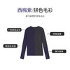 【商场同款】CNK5889 “ 都市新贵套头毛衫 ” 超细羊毛轻薄 弹力 温暖 舒适 拼色毛衫 商品缩略图3