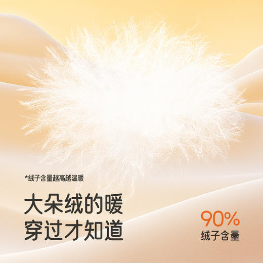 【高定系列】英氏婴儿羽绒连体衣提花长袖哈衣冬季保暖女宝新款 商品图1