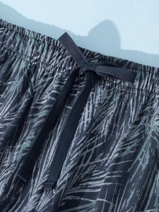 【100%棉]德国舒雅纯棉男士睡衣25年秋季新款V领长袖宽松家居服套装39/25487H 商品图3