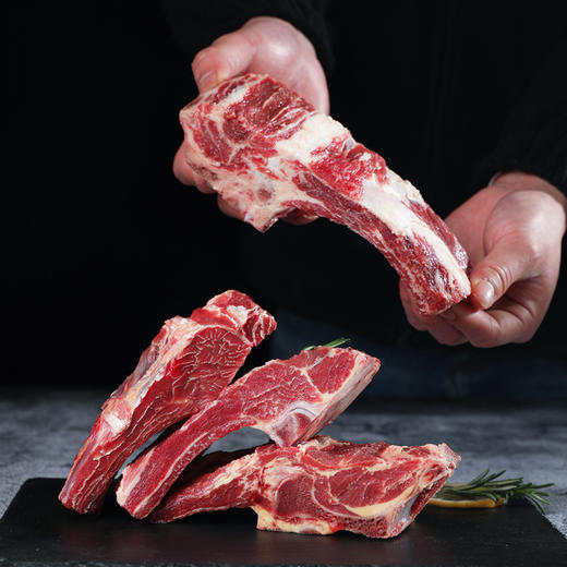 【大块原切】青草家 进口牛肋骨 4斤 肉质鲜美 商品图1