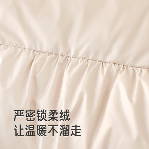 【高定系列】英氏儿童羽绒服冬季连帽抗菌外套女宝保暖防寒新款超韧绒 商品图2