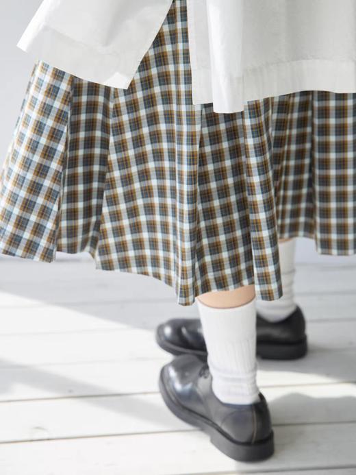 步履不停/5C41165C/杜普林格纹半裙 商品图1