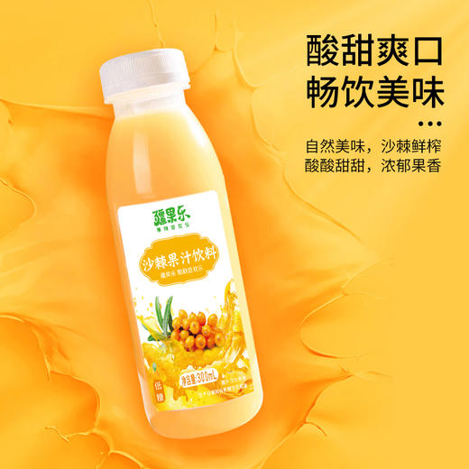 【全国包邮】沙棘果汁 疆果乐（300ml*10瓶） 商品图2