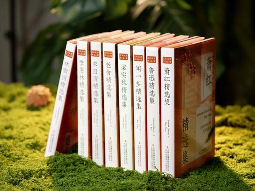 《文学名家作品集》（精装全8册·彩虹植物花纹刷边）， 人民日报书单、一线语文教师推荐， 商品图1