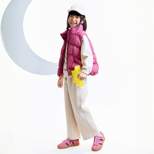 【实体店同款】女童羽绒服马夹冬季新款安奈儿童装AG542072 商品图5