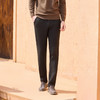 半身缘男裤 秋季细腻柔软休闲得体舒适百搭休闲裤253101M10330021 商品缩略图4