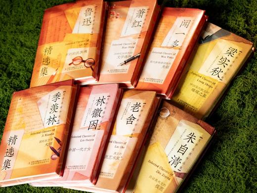 《文学名家作品集》（精装全8册·彩虹植物花纹刷边）， 人民日报书单、一线语文教师推荐， 商品图2