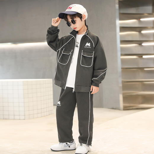 儿童装男童春装套装2025新款中大童春秋款运动帅气春季男孩洋气潮 商品图8