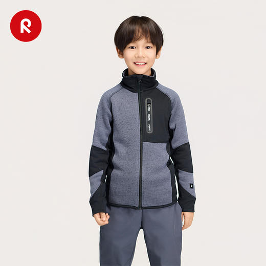 芬兰reima2025秋冬新款男女儿童中童抓绒保暖运动针织开衫卫衣 商品图1